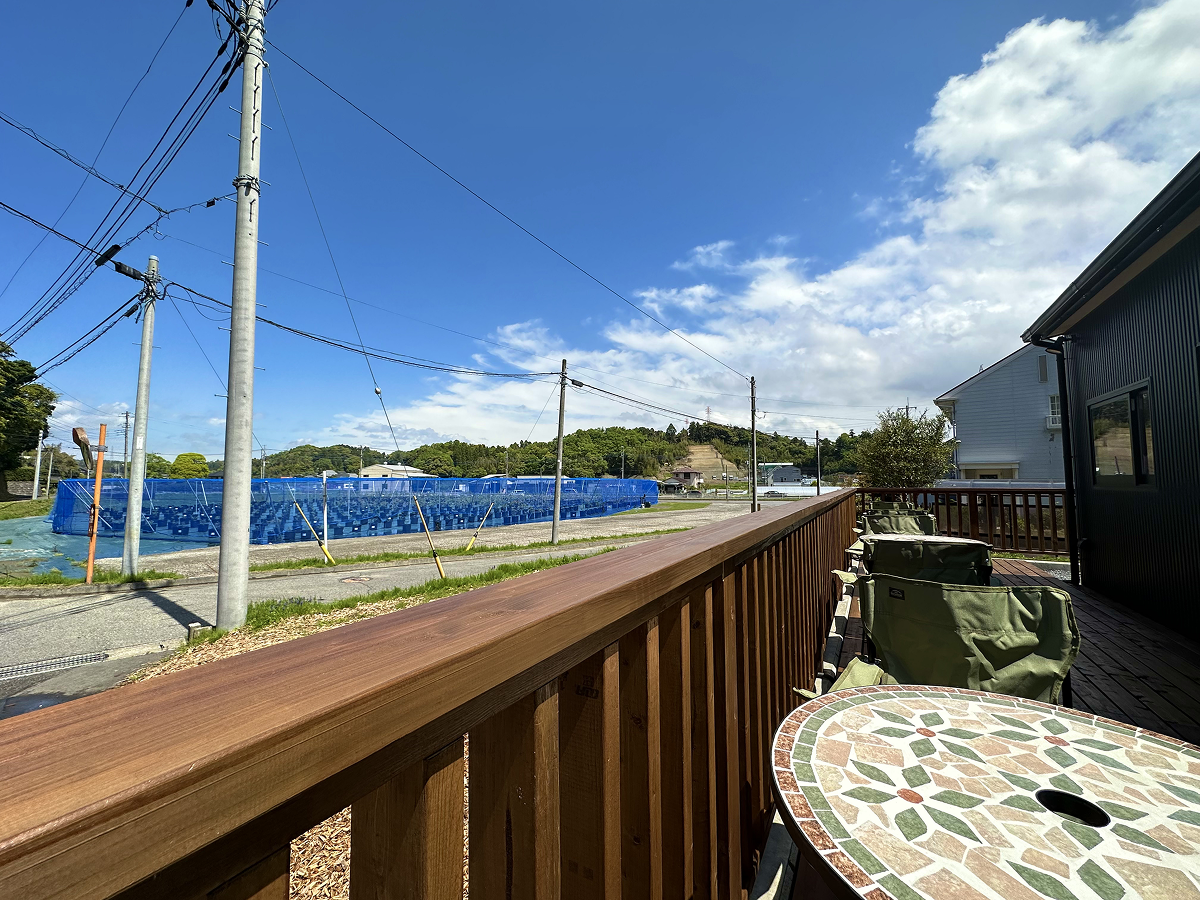 Café アニーの庭のテラス写真